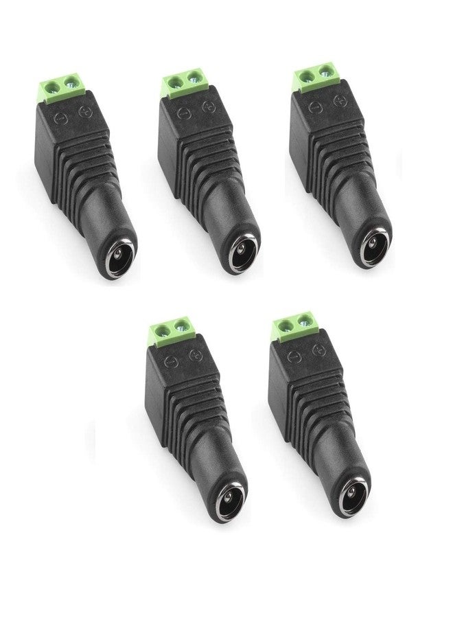 RIVER FOX (5 Pieces Screw Fastening Type Female DC Power Plug Connector - Image 1